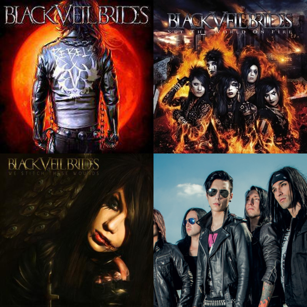 Чёрные торты Black Veil Brides